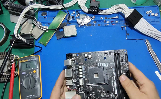 长岭华硕电脑主板维修